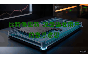 比特派更新 深受雄壮用户的意思意思