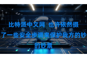 比特派中文网  也许依然摄取了一些安全步调来保护我方的钞票