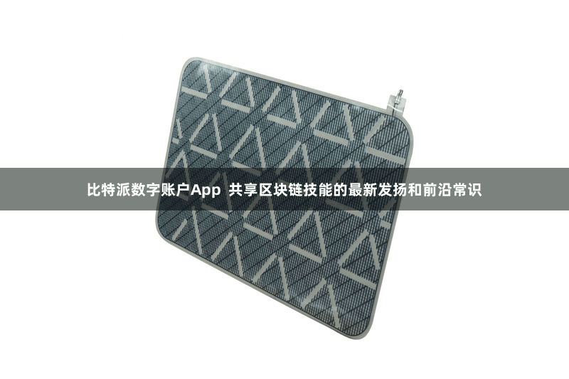 比特派数字账户App  共享区块链技能的最新发扬和前沿常识