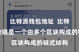 比特派钱包地址  比特币的区块链是一个由多个区块构成的链式结构