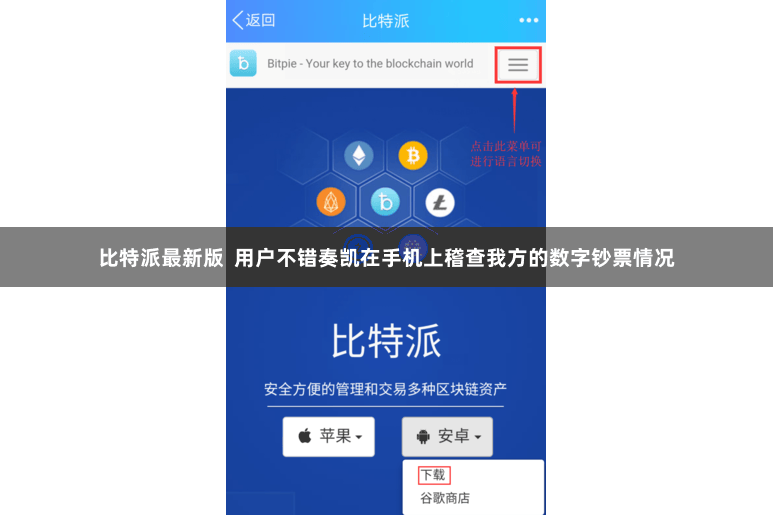 比特派最新版  用户不错奏凯在手机上稽查我方的数字钞票情况